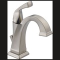 Delta 1 or 3-hole 4" installation Hole Single Hole Lavatory Faucet, Stainless 551-SS-DST